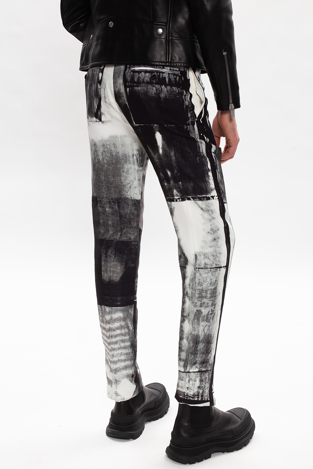 Alexander McQueen Printed Paul trousers